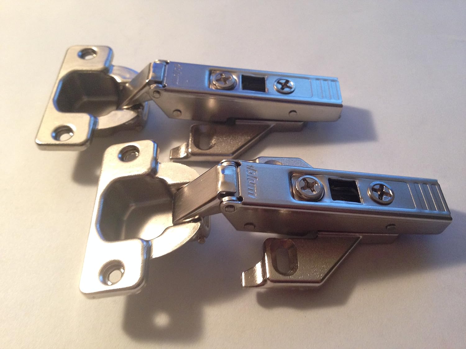 Blum 120° Clip-On Hinge with Face Frame Adapter - Brand New