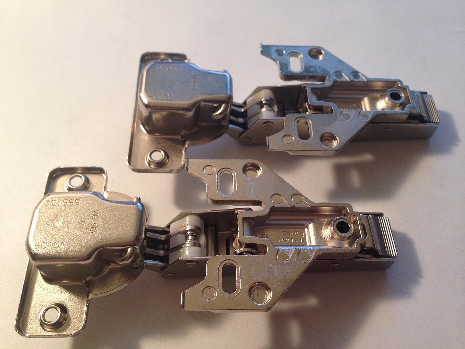 Blum 120° Clip-On Hinge with Face Frame Adapter - Brand New