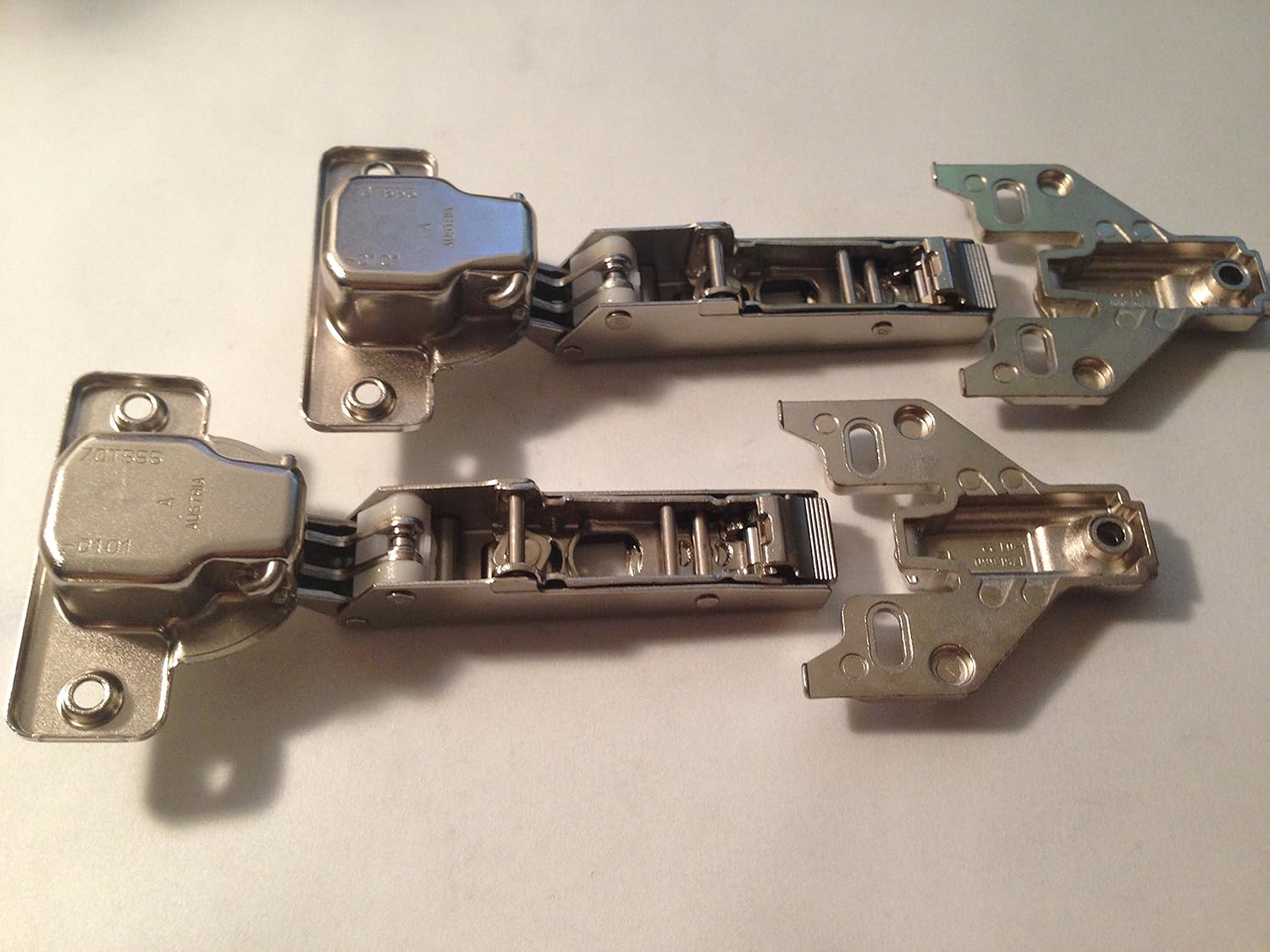 Blum 120° Clip-On Hinge with Face Frame Adapter - Brand New