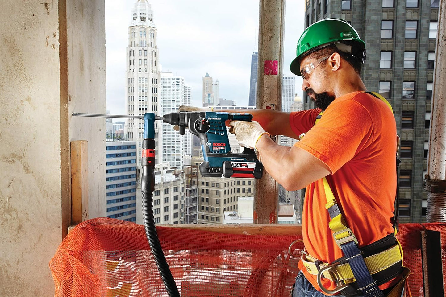 BOSCH HC2093 9/16 in. x 6 in. x 8 in. Bulldog SDS-Plus Rotary Hammer Bit - High-Quality Concrete Drilling Tool