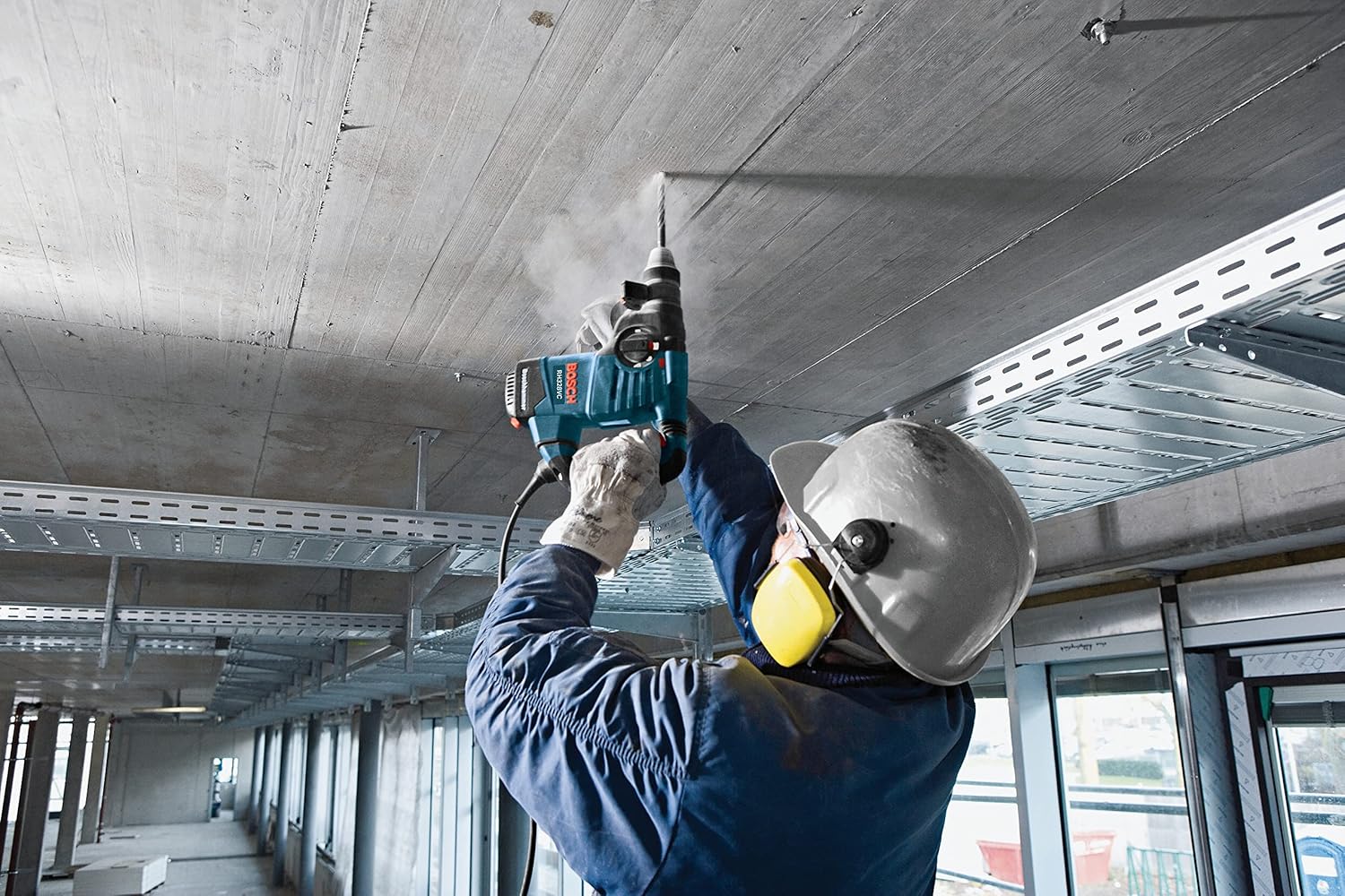 BOSCH HC2093 9/16 in. x 6 in. x 8 in. Bulldog SDS-Plus Rotary Hammer Bit - High-Quality Concrete Drilling Tool