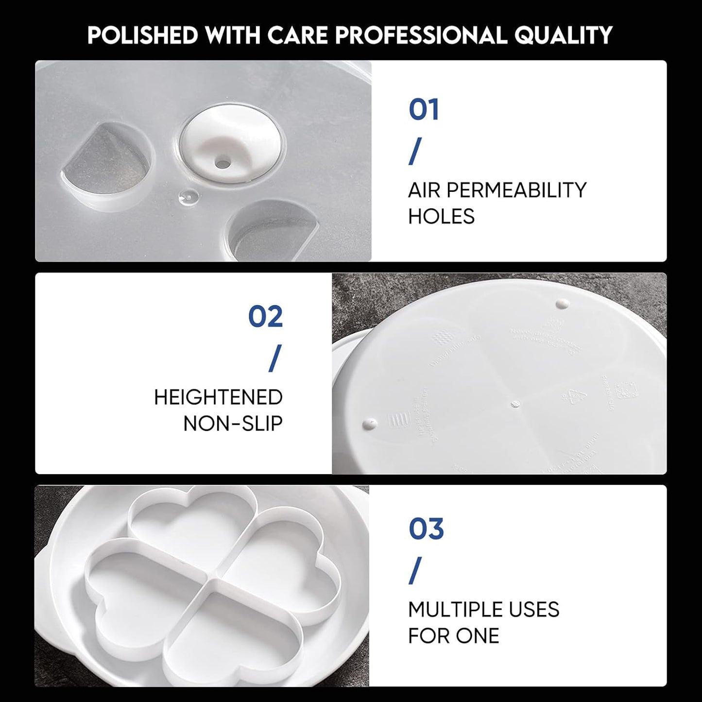 BPA-Free Microwave Vegetable Steamer with Lid for Healthy Cooking (Upgrade Style)