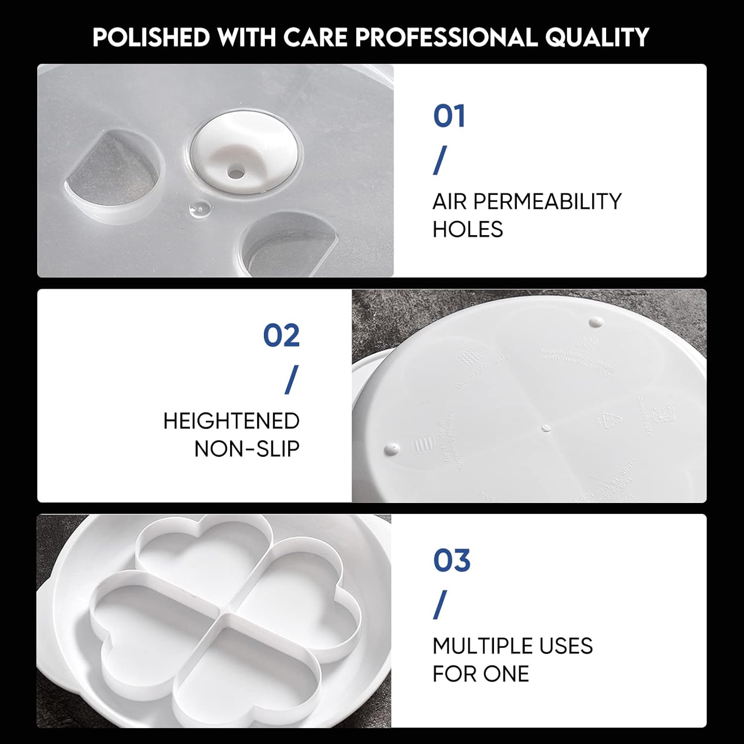 BPA-Free Microwave Vegetable Steamer with Lid for Healthy Cooking (Upgrade Style)