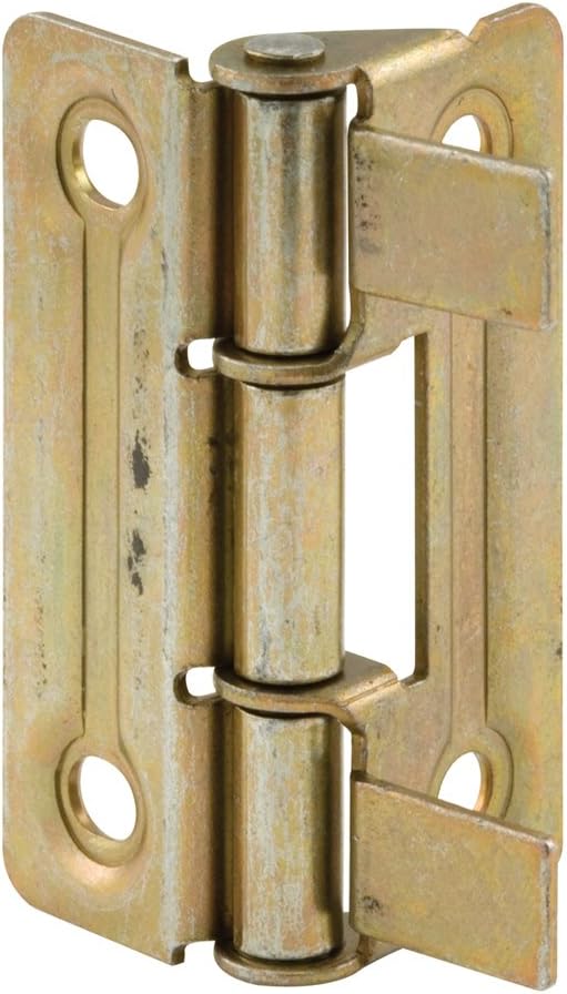 Brass Plated Bi-Fold Door Hinges - Prime-Line N 6936 (1 Pair)