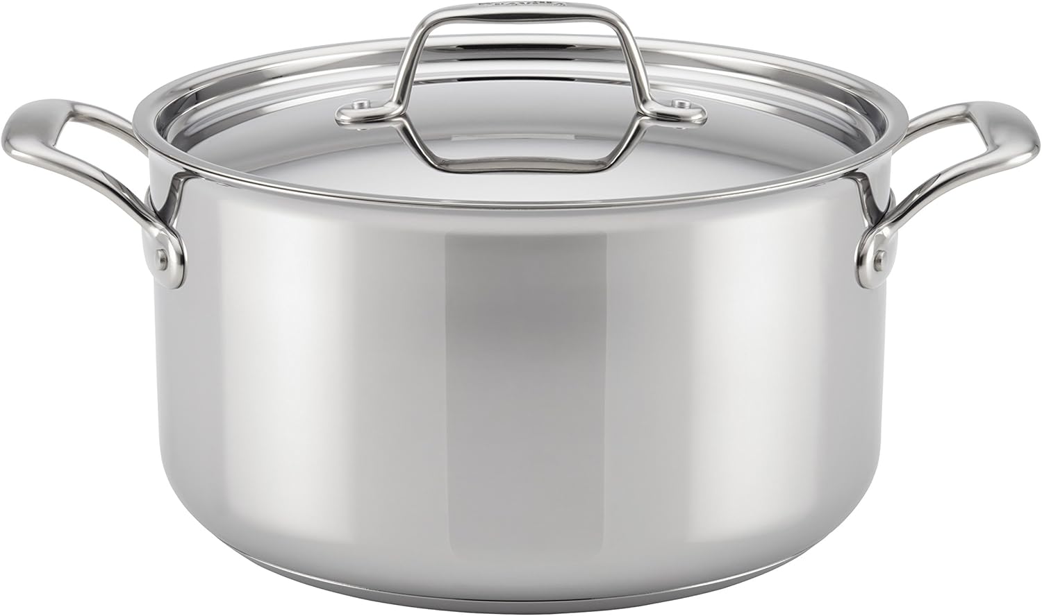 Breville 8 Quart Stainless Steel Stock Pot with Lid - Thermal Pro Series