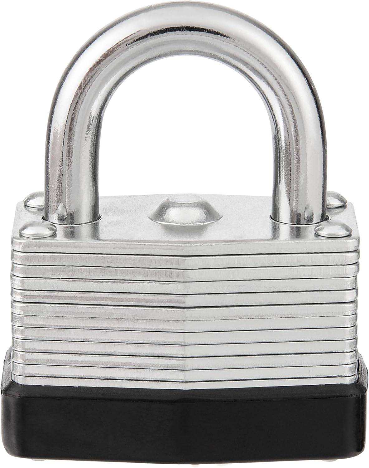 Brinks 40mm Keyed and Warded Padlock - Laminated Steel, Chrome Plated - Hardened Steel Shackle - WildKart