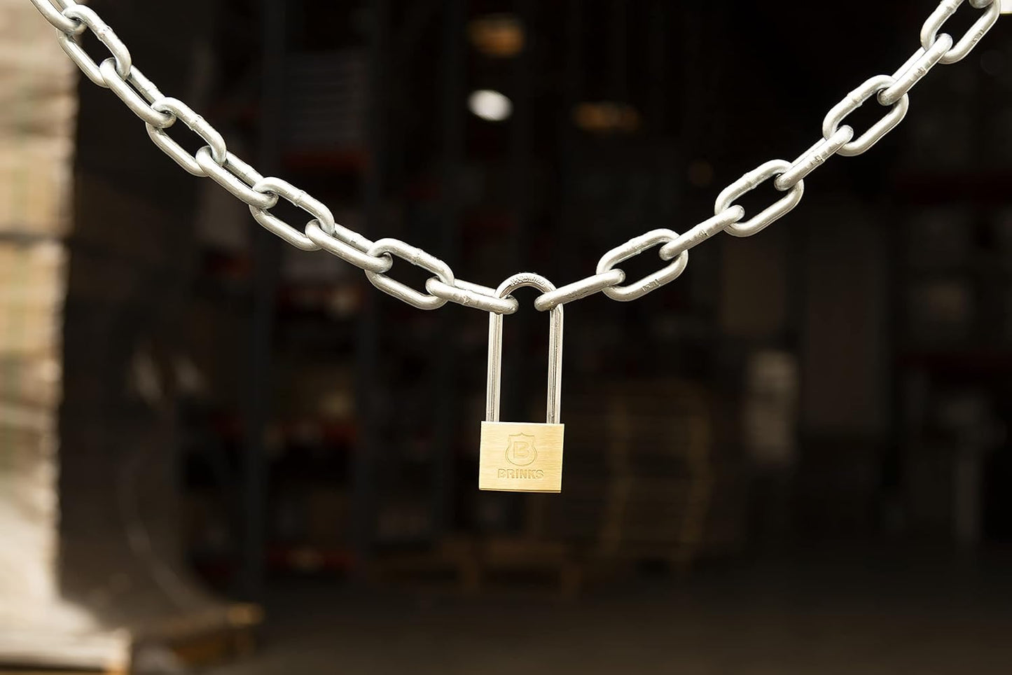 Brinks 40mm Solid Brass Keyed Padlock 2-Pack, Chrome Plated, Hardened Steel Shackle, 2.5" Clearance - WildKart