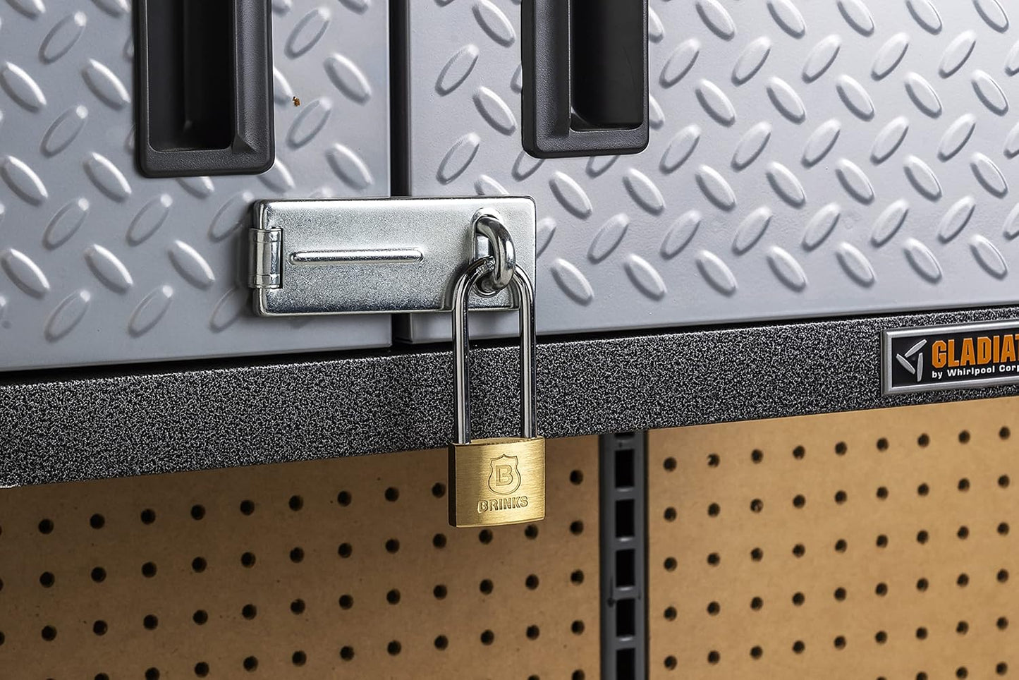 Brinks 40mm Solid Brass Keyed Padlock 2-Pack, Chrome Plated, Hardened Steel Shackle, 2.5" Clearance - WildKart