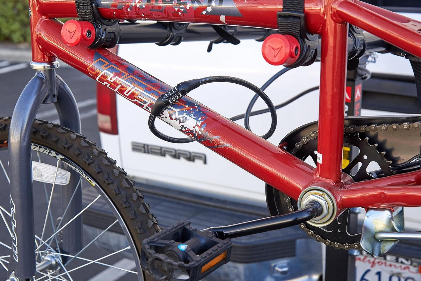 BRINKS Heavy Duty Security Bundle: 50mm Dial Combination Padlock & 5 ft Bike Lock Cable with Preset Combination