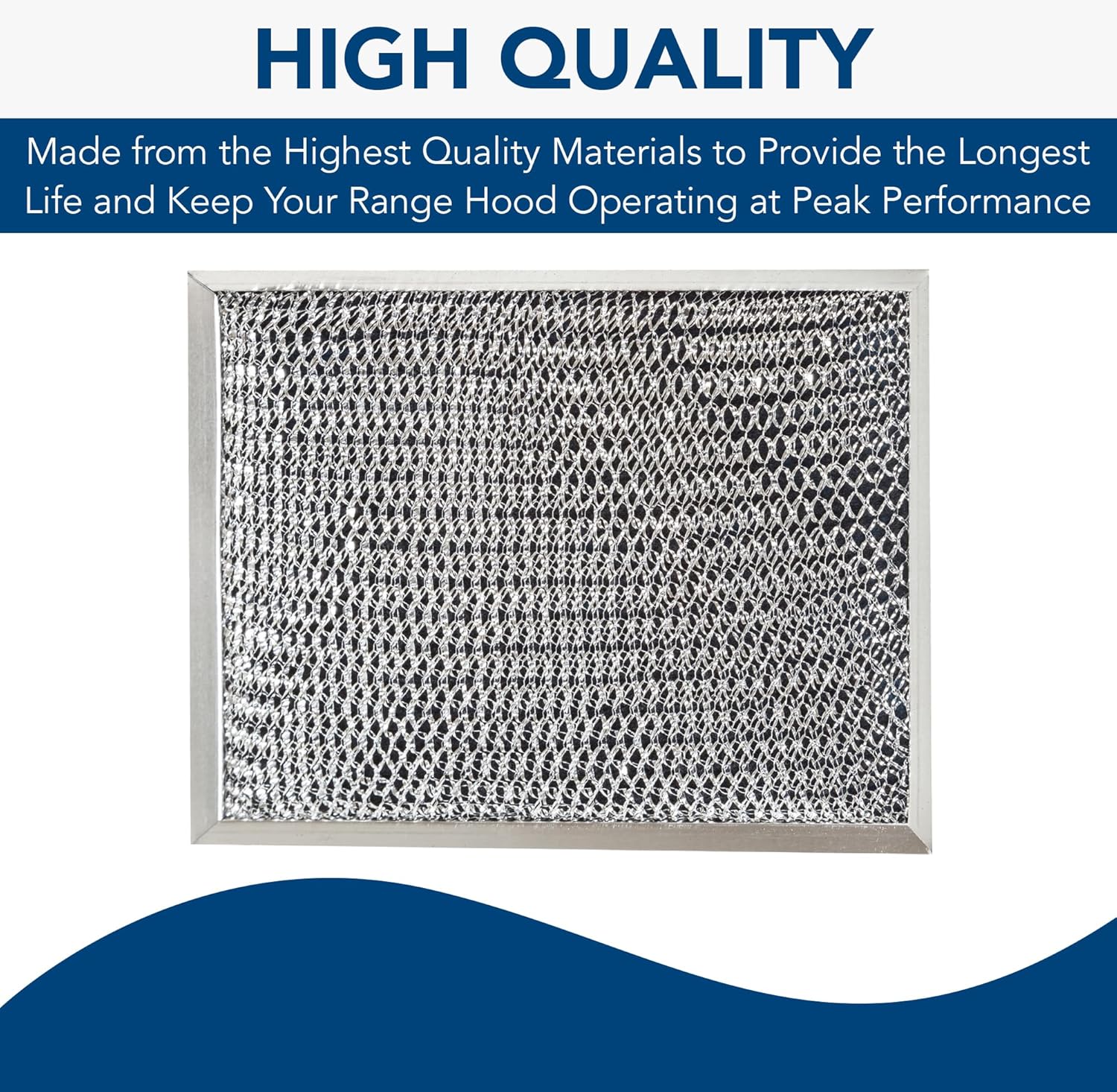 Broan-NuTone 41F Ductless Range Hood Carbon Charcoal Air Filter for Kitchen - Replacement Filter for Series