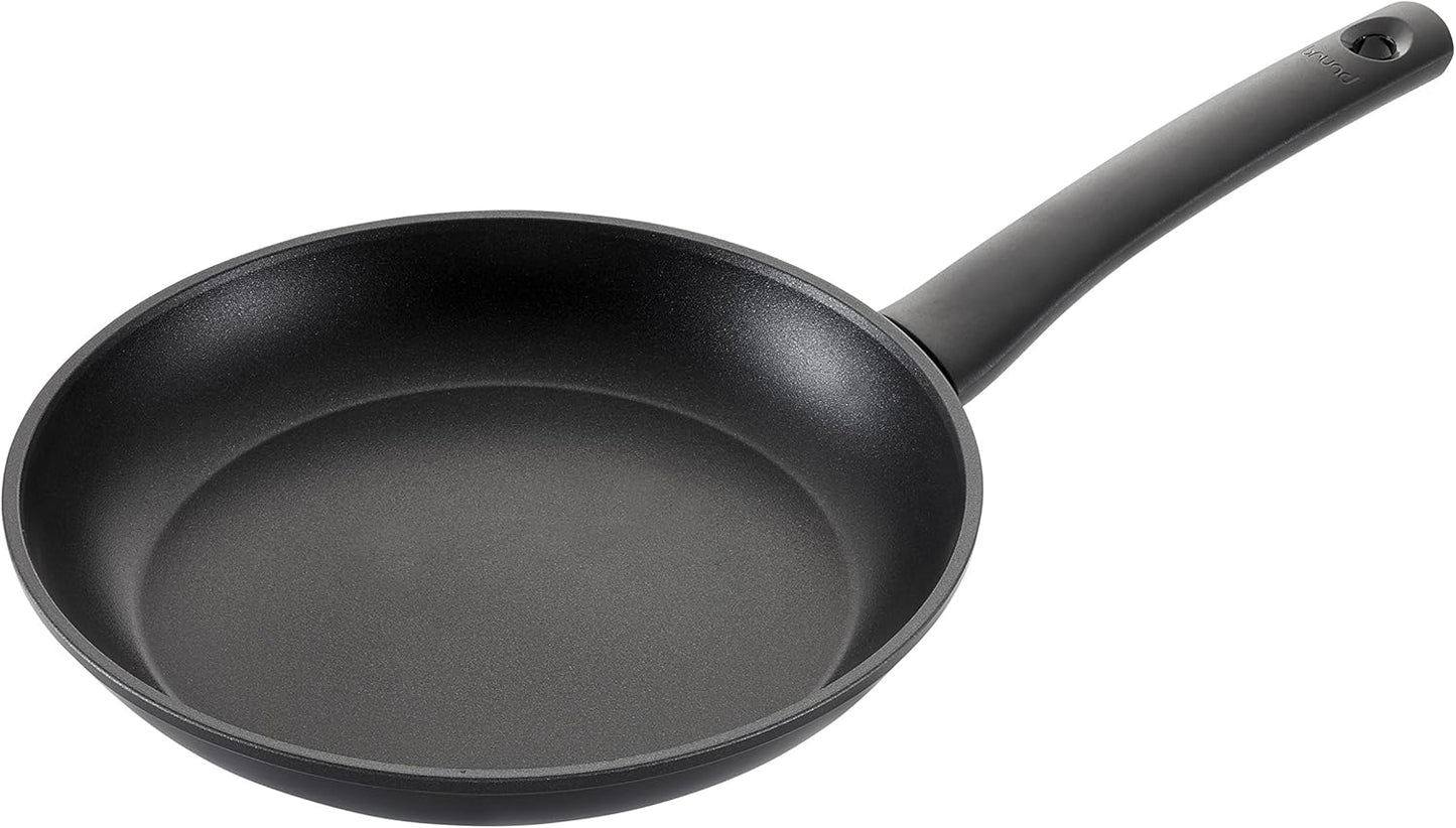 Brund By Scanpan Quick Heat 10" Black Fry Pan - Easy Cooking Solution