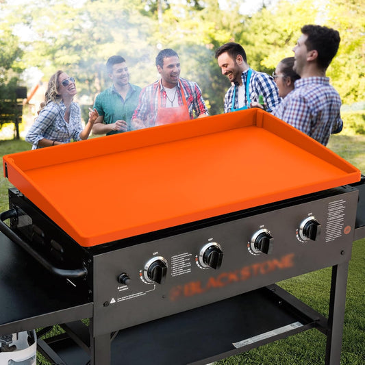 BSTTEK Upgraded Silicone Griddle Cover Mat for 36" Blackstone Grill - Heavy Duty Food Grade Accessories to Protect from Rust, Insects, and Leaves