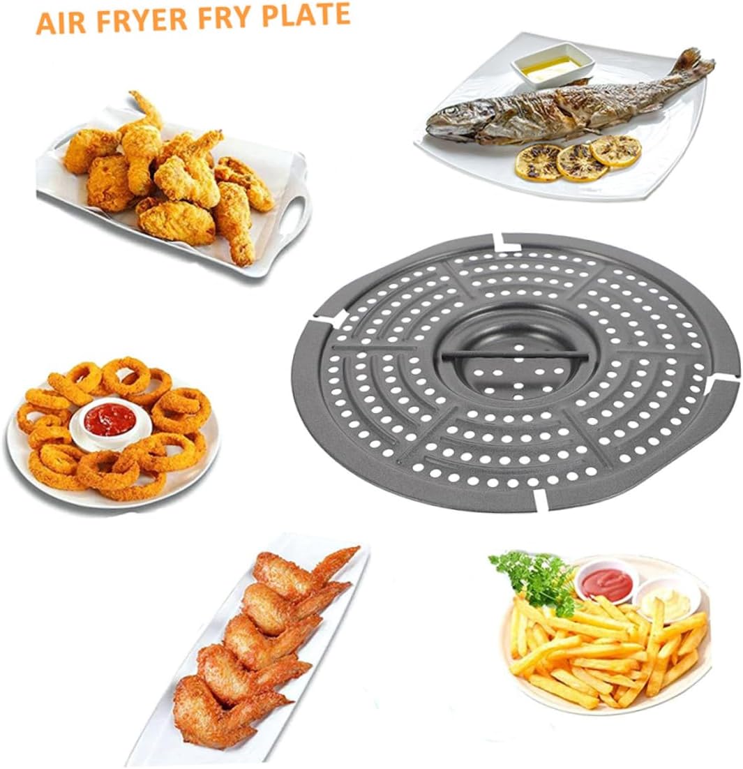 Cabilock Air Fryer Grill Rack and Tray Set - Stainless Steel Air Fryer Accessories for Oven and Stove Cooking