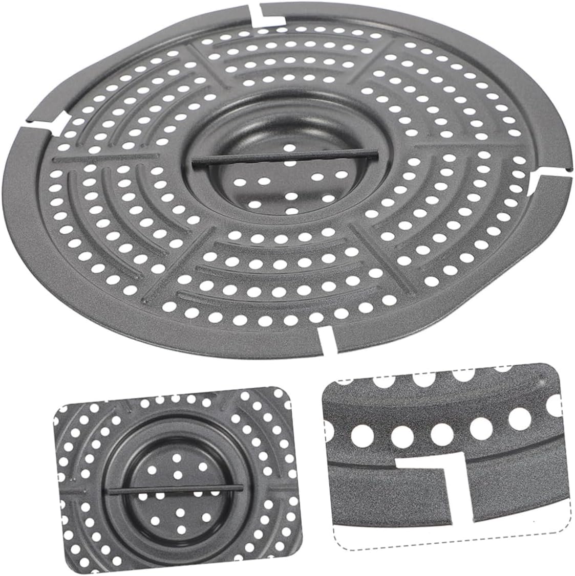 Cabilock Air Fryer Grill Rack and Tray Set - Stainless Steel Air Fryer Accessories for Oven and Stove Cooking