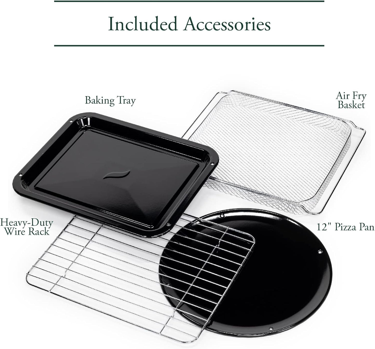 Café Couture Oven: 14 Cooking Modes, Air Fry, Bake, Broil, Roast, Toast, Pizza, WiFi, Voice Control, Matte Black