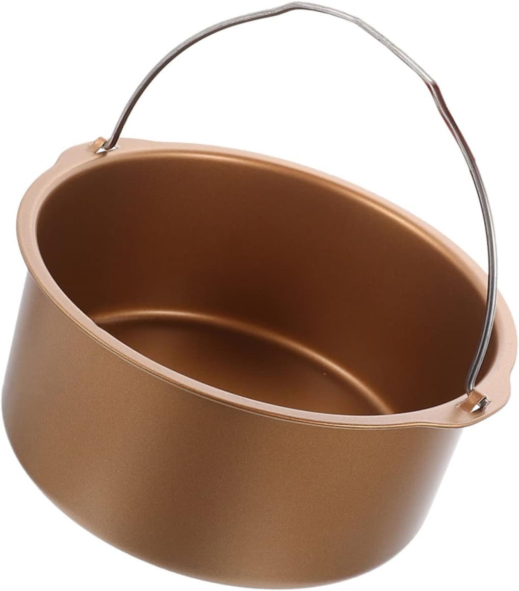 Cake Baking Pan for Air Fryers and Ovens - Collapsible Cheese Cake Mold for Home Baking