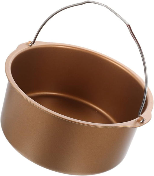 Cake Baking Pan for Air Fryers and Ovens - Collapsible Cheese Cake Mold for Home Baking