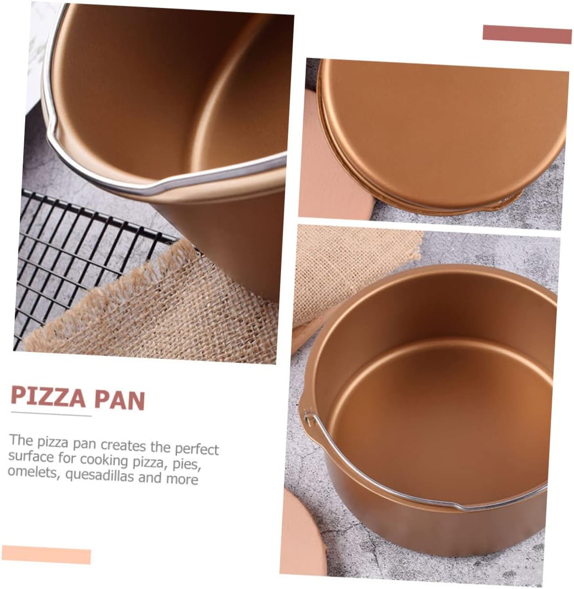 Cake Baking Pan for Air Fryers and Ovens - Collapsible Cheese Cake Mold for Home Baking