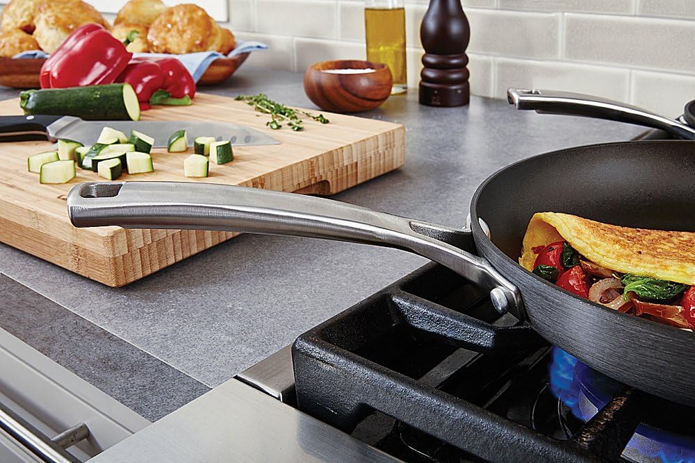Calphalon 1934150 Classic Nonstick Omelette Fry Pan, 10-inch, Grey Color