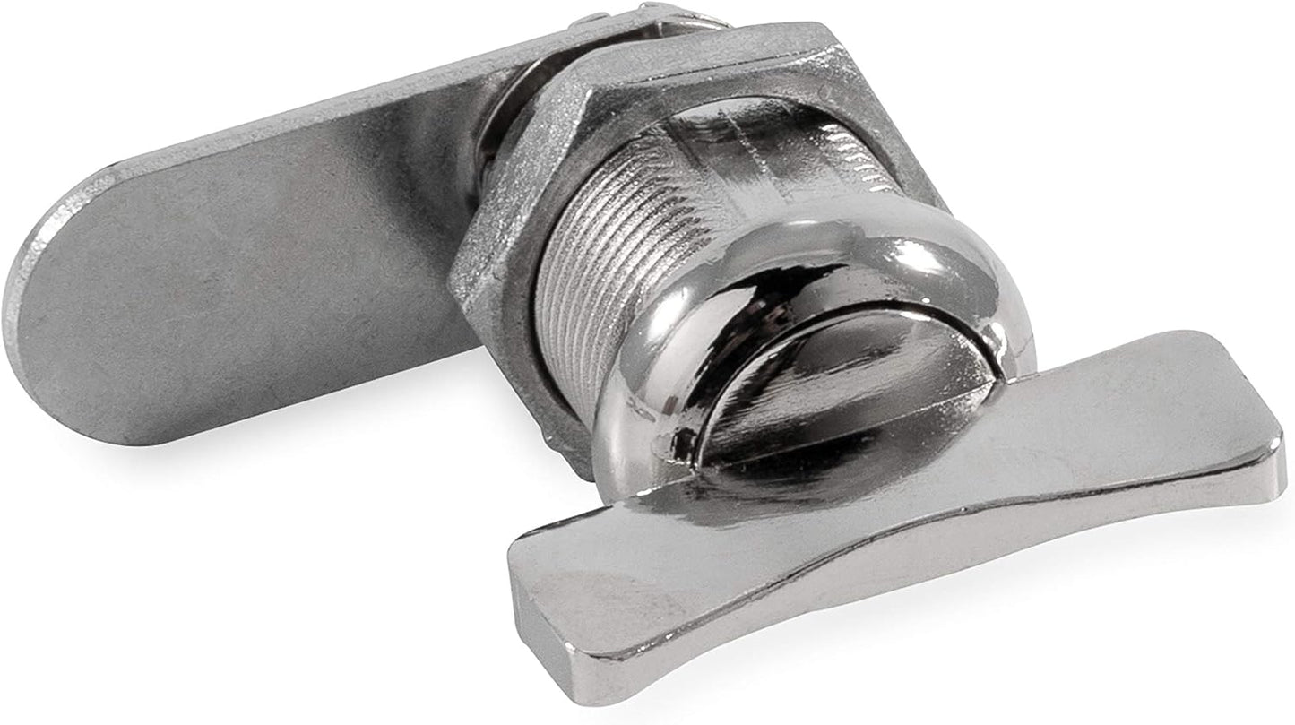 Camco 44323 Multicolor 7/8" Thumb Operated Offset Cam Lock