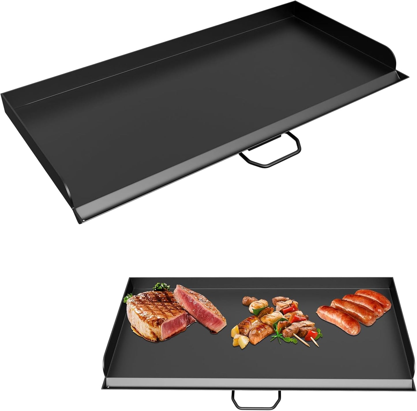 Camp Chef Tundra 3 Burner Flat Top Griddle - Compatible with SPG90B, GB90D, TB90 - 16" x 38" Dimensions - CCH3 Griddle Top