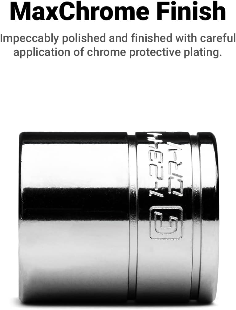 Capri Tools 1/2" Drive 12-Point SAE Shallow Socket