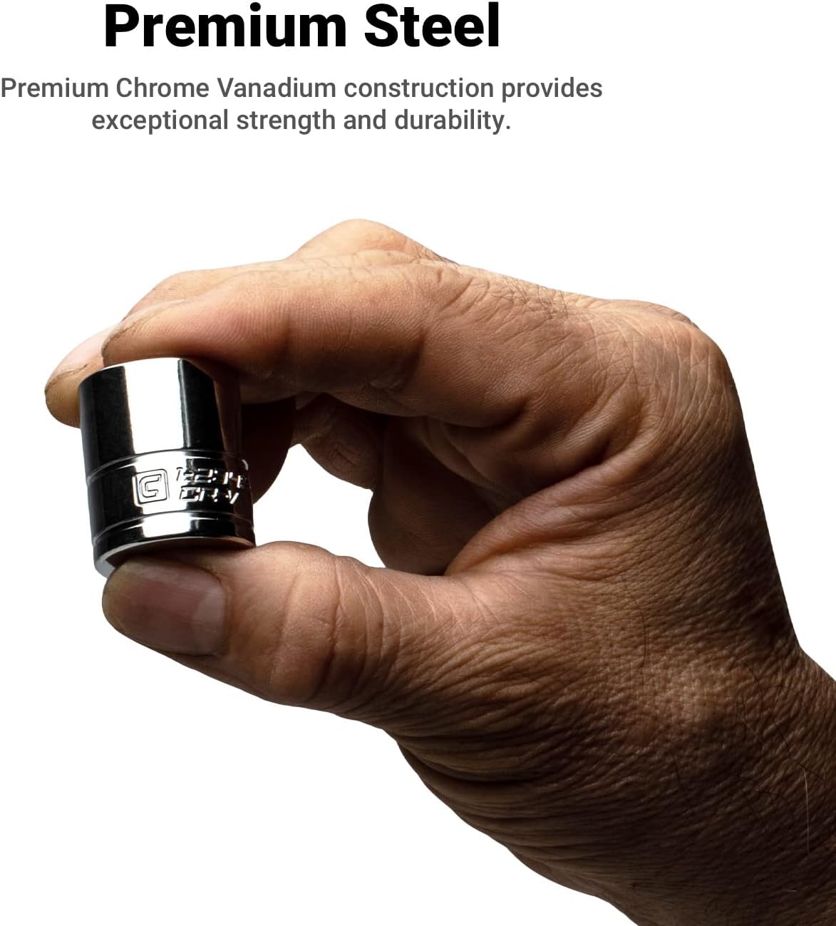 Capri Tools 1/2" Drive 12-Point SAE Shallow Socket