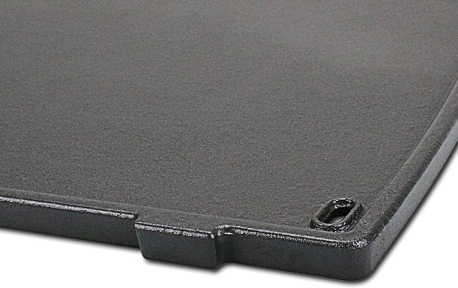 Cast Iron Cooking Griddle for Weber Q200 and Q2000 Grills - Gas Grill Parts for Q2200 Series - 15.3 x 10.8 x 0.5 Inches