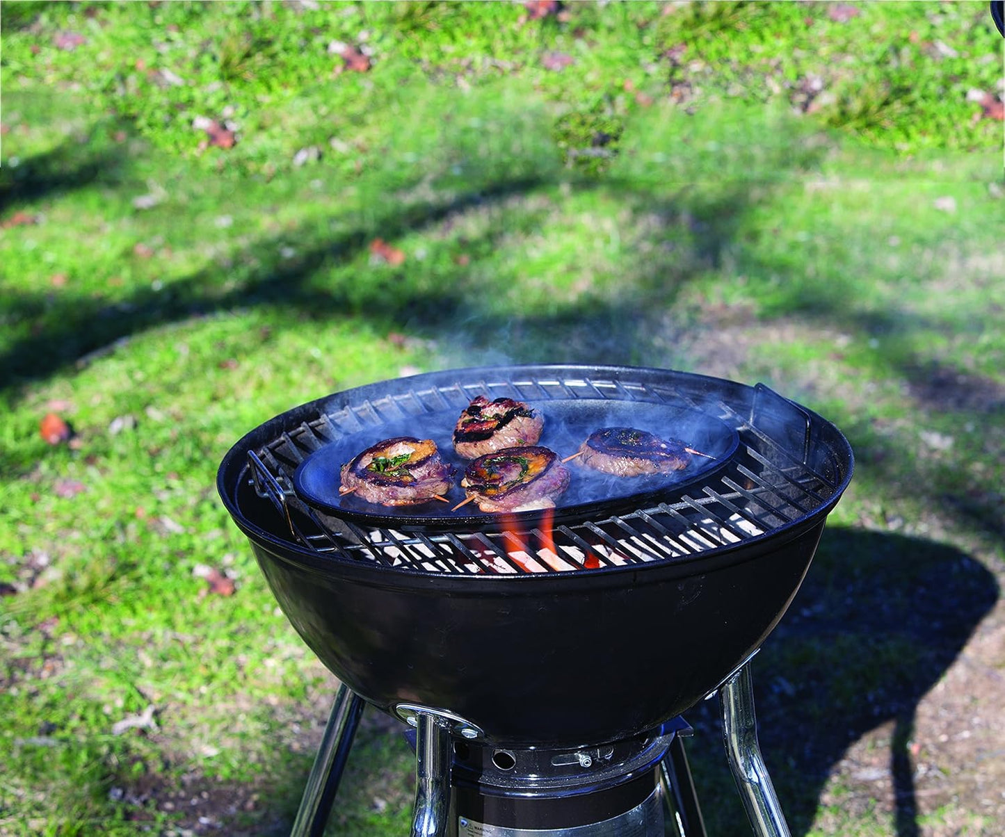 Cast Iron Lodge Serving Griddle for Cooking and Serving Pancakes, Bacon, and More