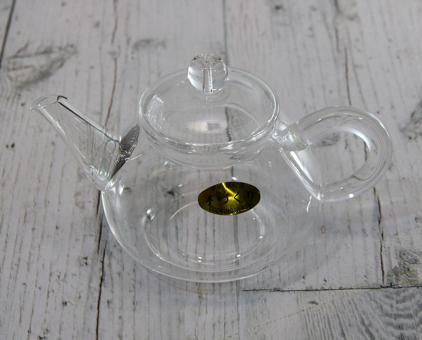 Castle Enterprise Asahi New Yuyui Kabo Heat-Resistant Glass Teapot, 5.3 fl oz (150 ml) with Gift Packaging