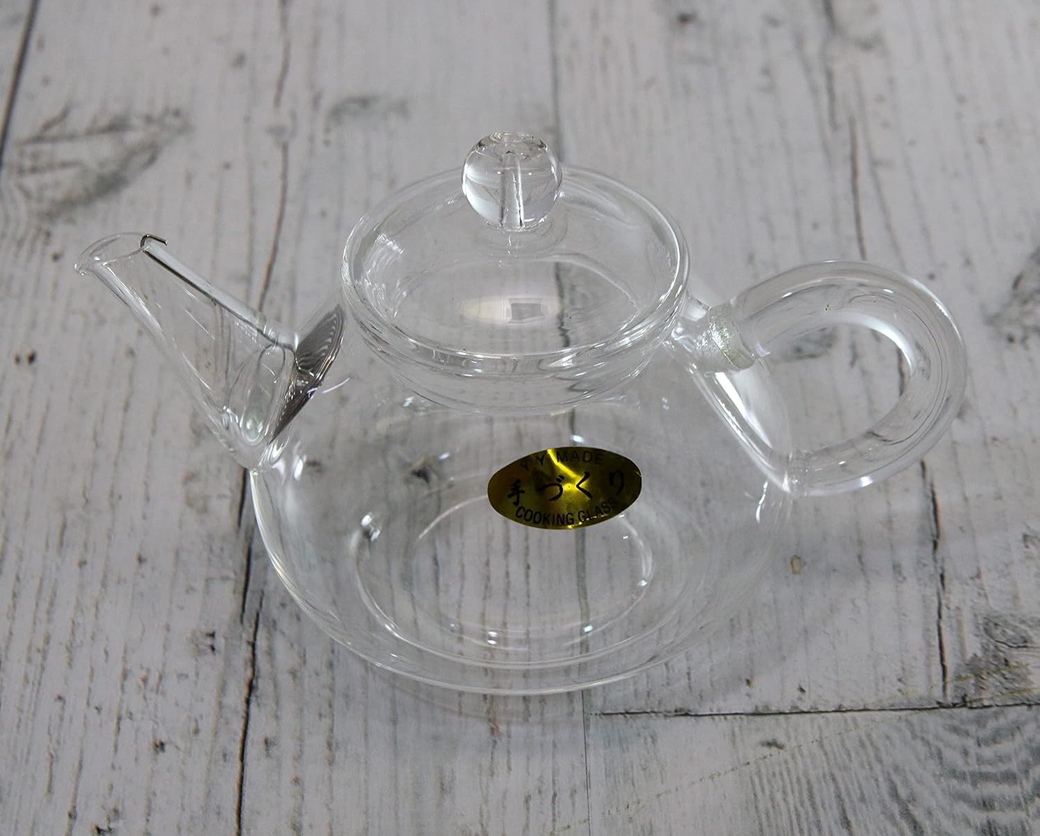 Castle Enterprise Asahi New Yuyui Kabo Heat-Resistant Glass Teapot, 5.3 fl oz (150 ml) with Gift Packaging