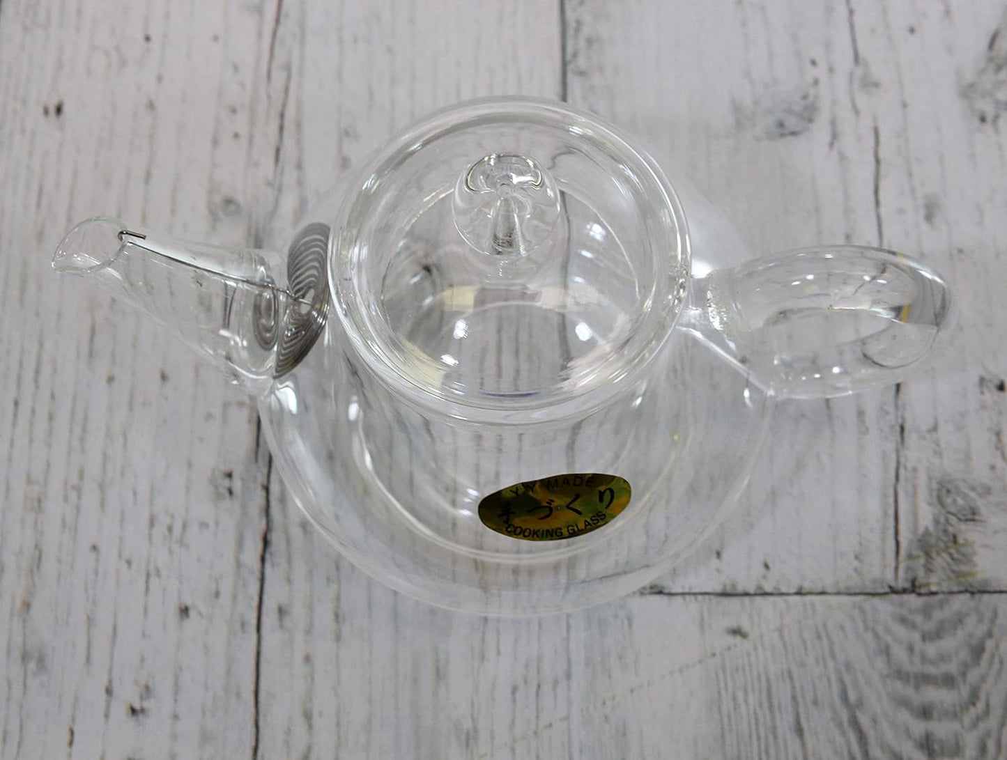 Castle Enterprise Asahi New Yuyui Kabo Heat-Resistant Glass Teapot, 5.3 fl oz (150 ml) with Gift Packaging