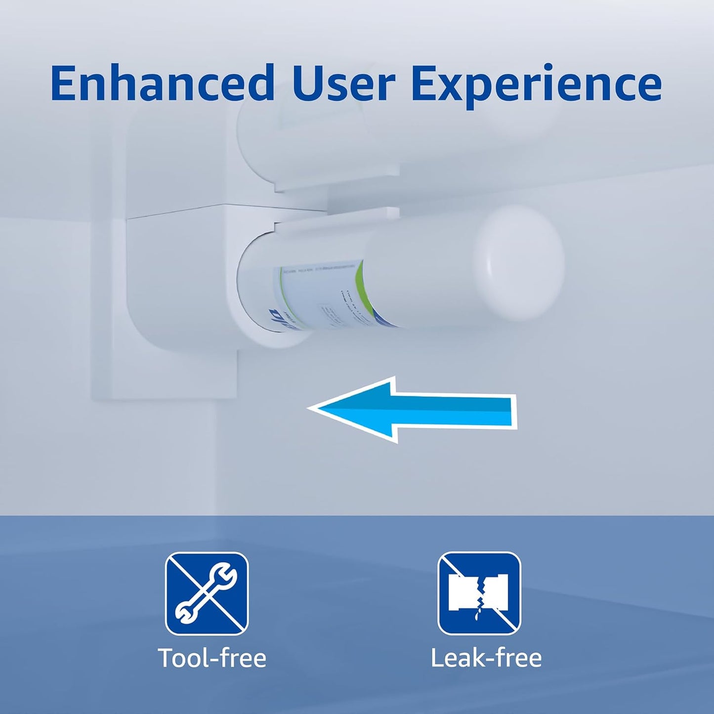 Cenmela CML006 Water and Air Filter Bundle Compatible with WF3CB and Pure Source 3 - 2 Water Filters, 4 Air Filters - 9 inches Height