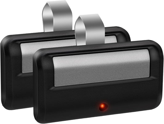 Chamberlain Garage Door Opener Remote Security 2.0+ MyQ Yellow Learn Button 3-Year Warranty by Avisontek - Pack of 2