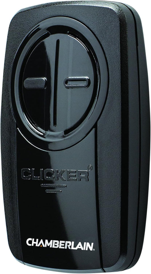 Chamberlain KLIK5U-BK2 Universal Garage Door Opener Remote Control in Black - 1 Pack