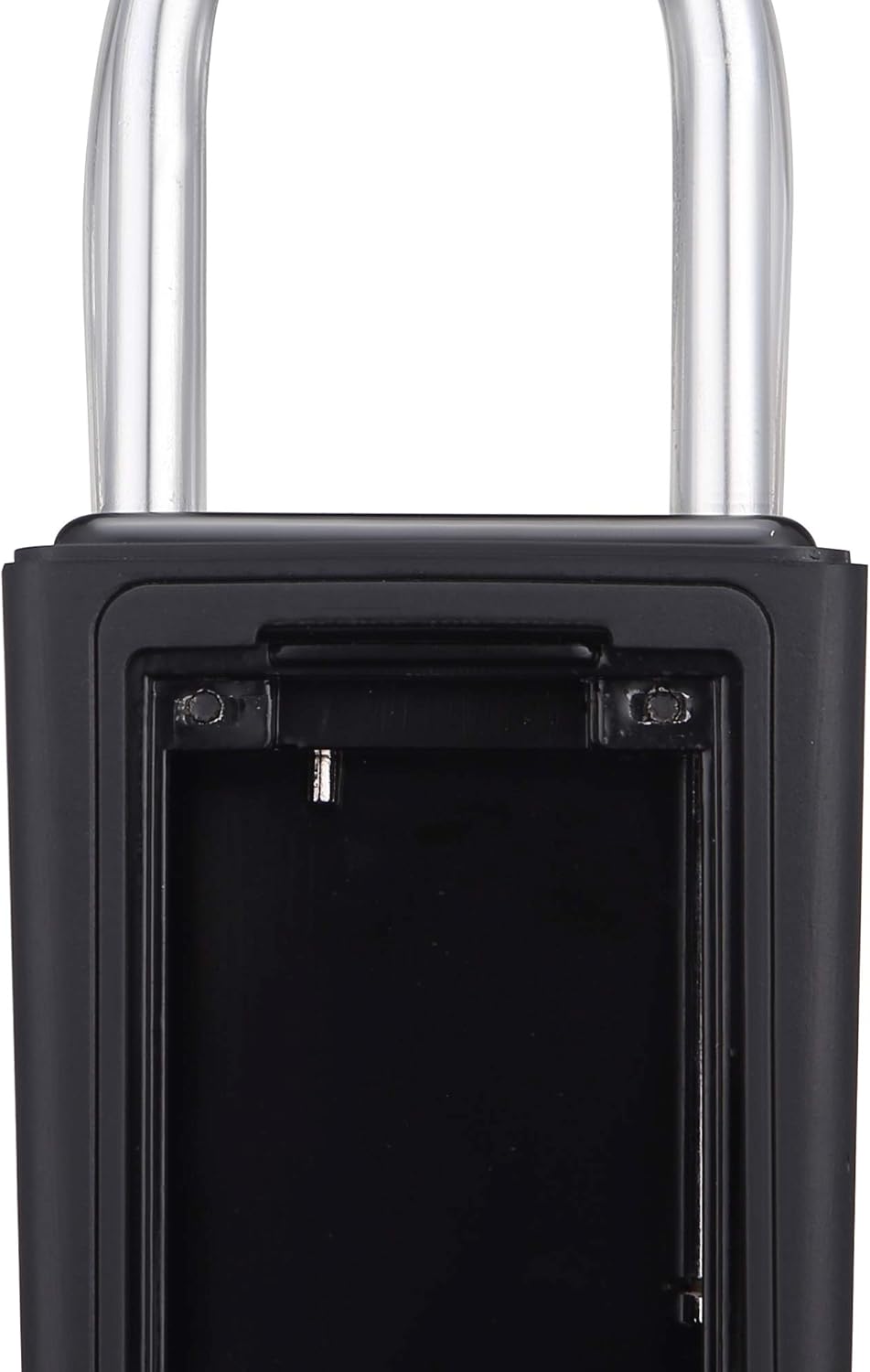 Champs Realtor 4-Digit Combination Padlock with Removable Key Lock Box - Set Your Own Combination for Real Estate Storage