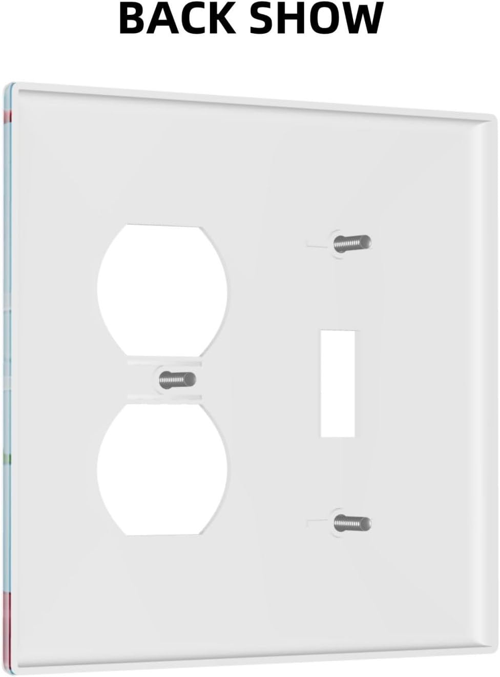 Cherry Wall Plate Decorative Light Switch Cover for Kitchen Bathroom Bedroom Office - Single 2 Toggle Gang Outlet Cover