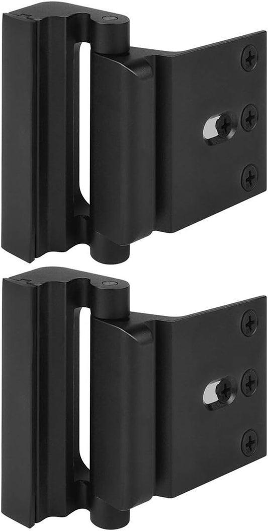 Child Proof Home Security Door Lock - 800lbs Metal Reinforcement Latch for Interior Doors