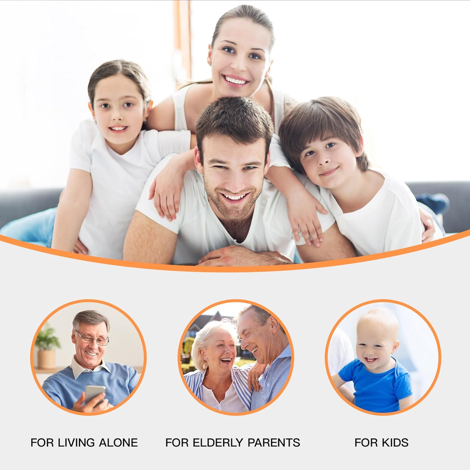 Childproof AWDIA Home Security Door Lock for Inward Swinging Door - White, 3 Pack - Prevent Unauthorized Entry & Ensure Kids Safety