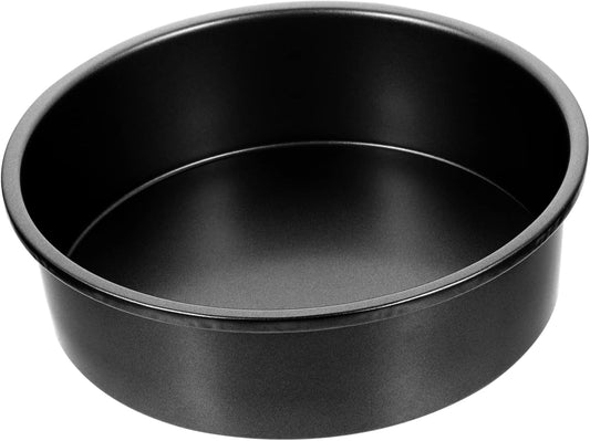 Circle Carbon Steel Cake Mold for Pizza Oven, Nonstick Bakeware Pastry Tools - Cheese Baking Pan Tart Pans Mould & Cheesecake