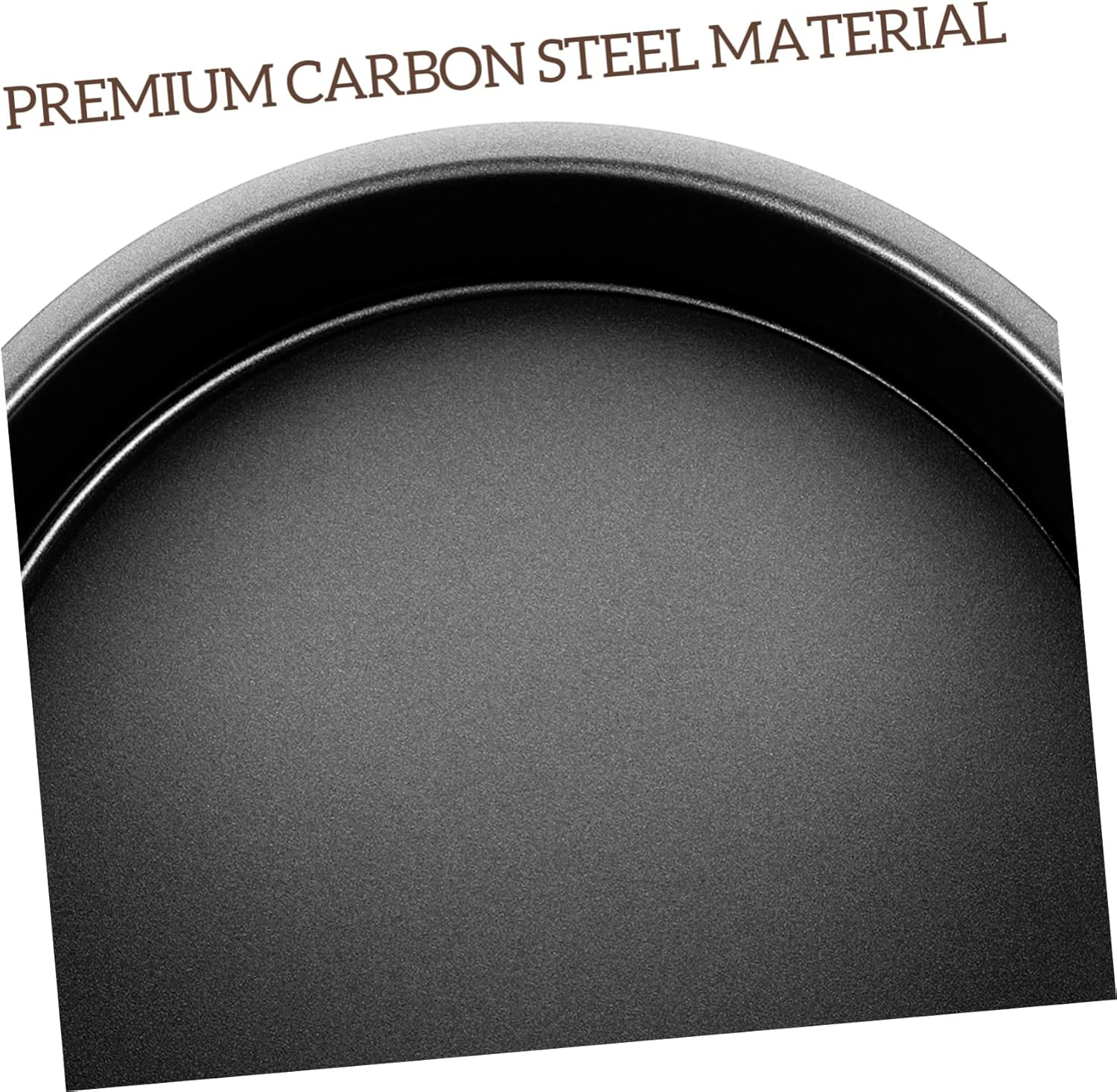 Circle Carbon Steel Cake Mold for Pizza Oven, Nonstick Bakeware Pastry Tools - Cheese Baking Pan Tart Pans Mould & Cheesecake