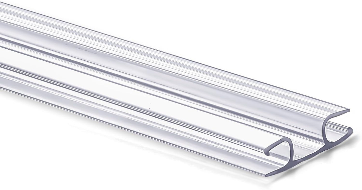 Clear PVC Living Hinge for Golf Cart Windshield & Drum Shield - Cuttable 48 Inch Maasechs 1 Pack