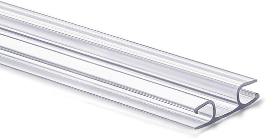 Clear PVC Living Hinge for Golf Cart Windshield & Drum Shield - Cuttable 48 Inch Maasechs 1 Pack