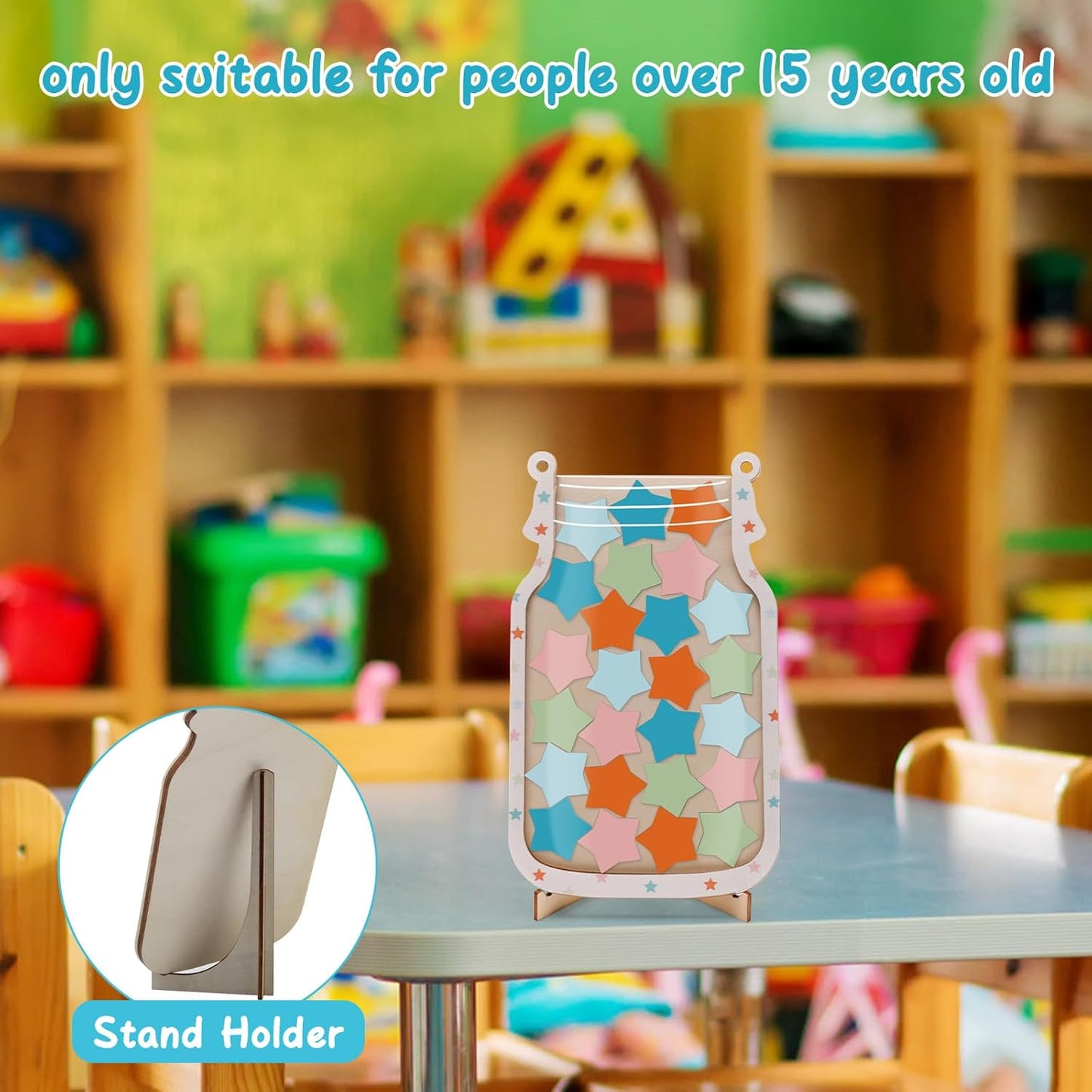 COITEK Magnetic Reward Star Incentive Jar for Classroom Management and Behavior Chart