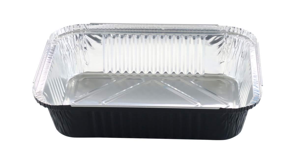 Colorful Aluminum Casserole Pans with Board Lids - Heavy Duty Foil Pans for Cooking, Freezing, and Storage