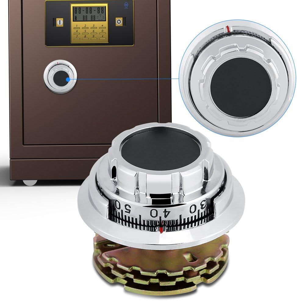 Combination Coded Cutaway Cabinet Lock with Metal Locks for Jewelry, Safe Box, and Documents