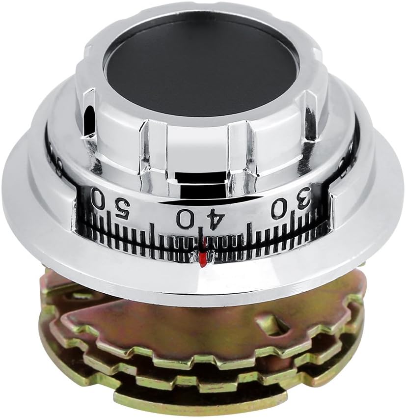 Combination Coded Cutaway Cabinet Lock with Metal Locks for Jewelry, Safe Box, and Documents