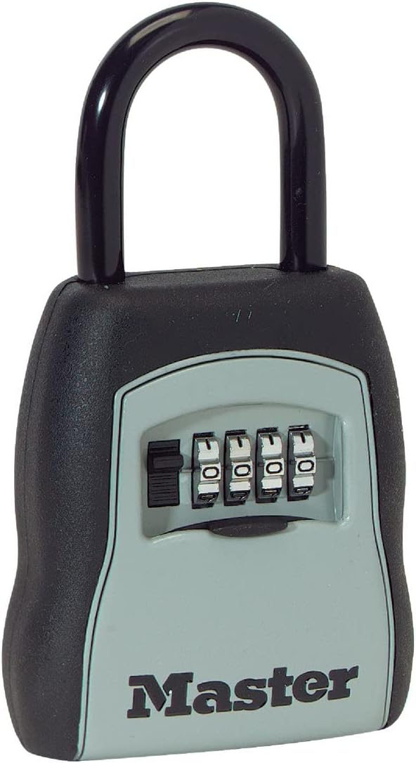 Combination Lock Box 5400D - Resettable, Vinyl & Steel Construction