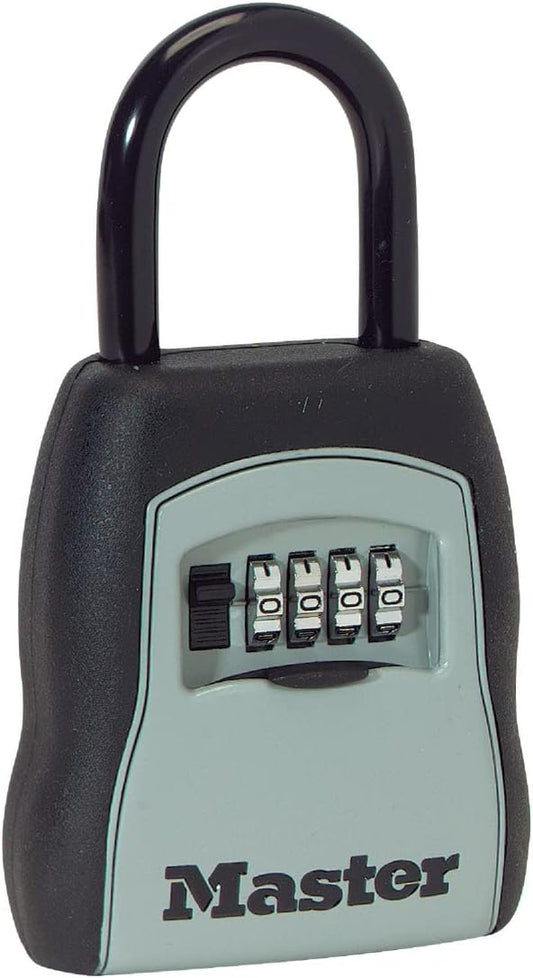 Combination Lock Box 5400D - Resettable, Vinyl & Steel Construction