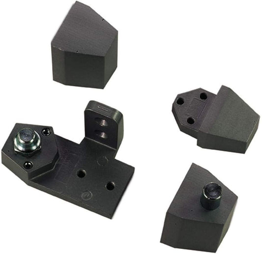 Commercial Adams Rite Type Storefront Door Top & Bottom Pivot Hinge Set - Dark Bronze, Right Hand